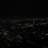 Panorama Meksyku nocą z wieży Latynoamerykańskiej, tutystka