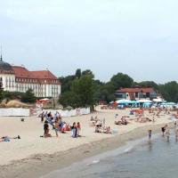 Sopot - plaża, hotel Grand, Natalia