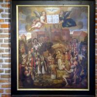 Procesja Bożego Ciała na Wzgórzu Katedralnym ok. 1683-1685 r. Georg Piper-malarz warmiński., Zbyszek Mat