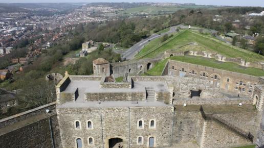 2.04.2011 - zamek w Dover, Anna Siemomysła