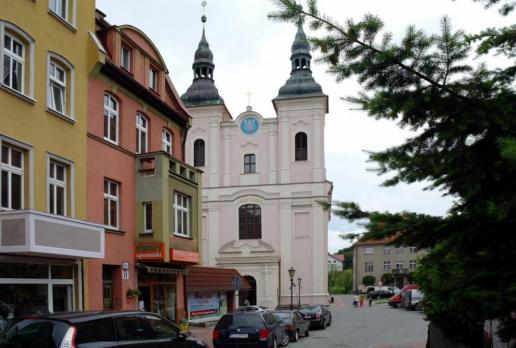..widok na Kościoł Gimnazjalny parafii pw. Ścięcia św. Jana Chrzciciela, Zbyszek Mat