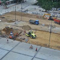 widok na plac biegańskiego - rozkopiańskiego ;), Magdalena
