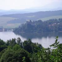 widok z Czorsztyna na Niedzicę, toja1358