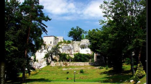 Zamek od strony południowej., Vincci