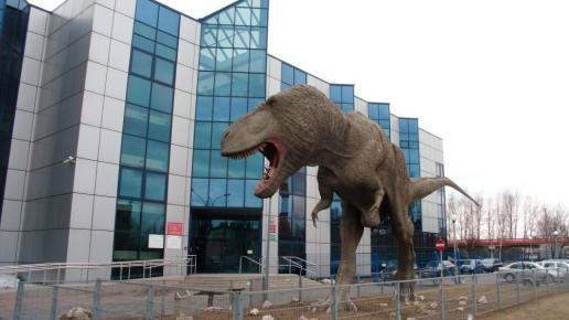 Dinozaur w Sosnowcu