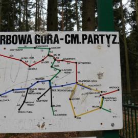 Wędrówka po Garbie Gielniowskim-Mapa szlaków pod Skarbową Górą, Sylwia Góraj