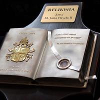 Relikwia Jana Pawła II w Kalwarii Zebrzydowskiej 