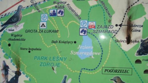 Dookoła jeziorka Szmaragdowego - spacer zaczynamy na ul. Kopalnianej.., Zbyszek Mat