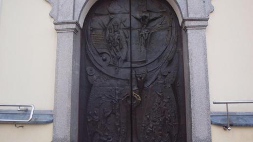 Brama wejściowa do kościoła, Tadeusz Walkowicz