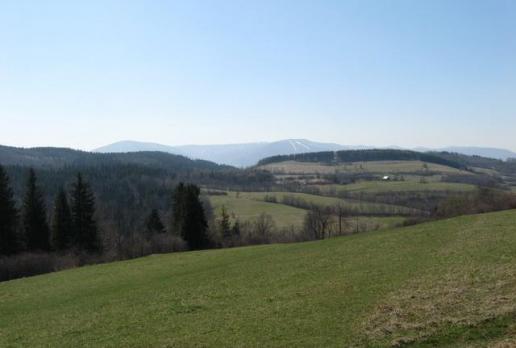 widok w kierunku południowym na Czechy, Danuta
