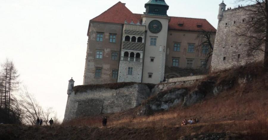 Pieskowa Skała -zamek i Maczuga Herkulesa - zdjęcie