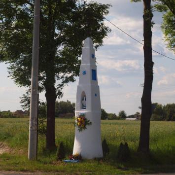  Kapliczka na rozlidleniu dróg Nieznanice - Borowno., Tadeusz Walkowicz