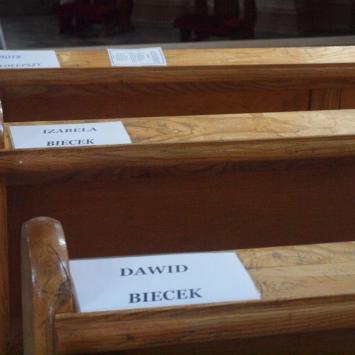 W kościele., Tadeusz Walkowicz