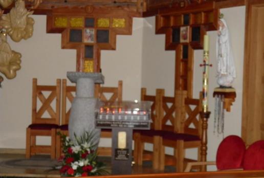 Kaplica w Sulistrowiczkach, marian