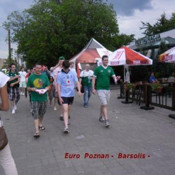 kibice Irlandi ida kibicowac Poznan -stref 2012 , Barsolis Karol Turysta Kulturowy