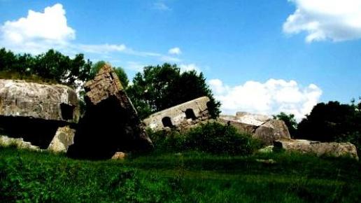 Ruiny Twierdzy Osowiec, justyna