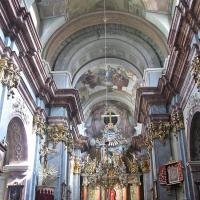 barokowe wnętrze kościoła Bonifratrów, Magdalena