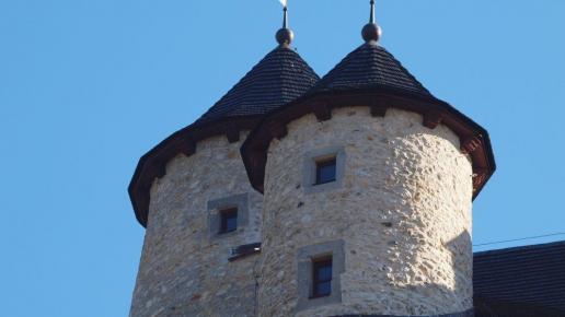 Zamek w Bobolicach - wieże, Tadeusz Walkowicz