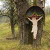 krzyż łemkowski w nieistniejącej już wsi, Gabriela Jaworowska