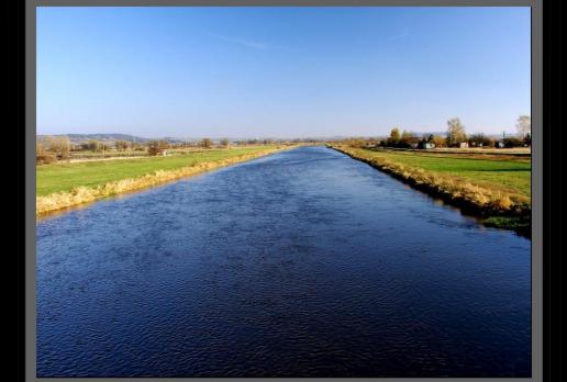 Rzeka Nida widok z mostu, Vincci