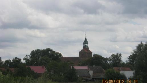 Widok na kościół im.św.Jakuba, Henryk Jabłoński