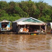 Pływająca wietnamska wioska Kompong Phluk, Tadeusz Walkowicz