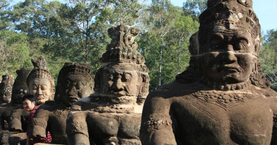 Kambodża - Angkor Thom - 2012r - zdjęcie