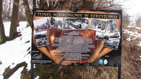 Podziemny schron kolejowy w Strzyżowie - zdjęcie