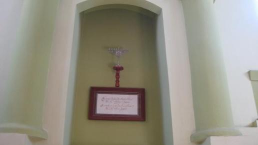 wnętrze synagogi..., Danuta
