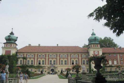 Zamek w Łańcucie jest jedną z najpiękniejszych rezydencji arystokratycznych w Polsce, Danuta