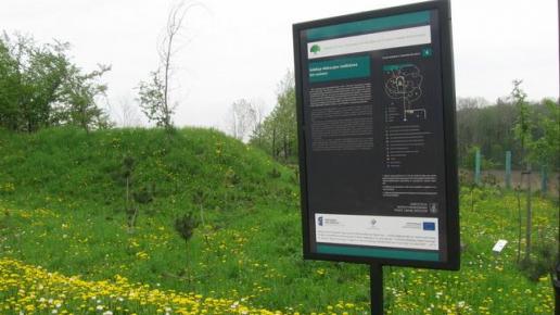 Śląski Ogród Botaniczny- tablica informacyjna, Danuta