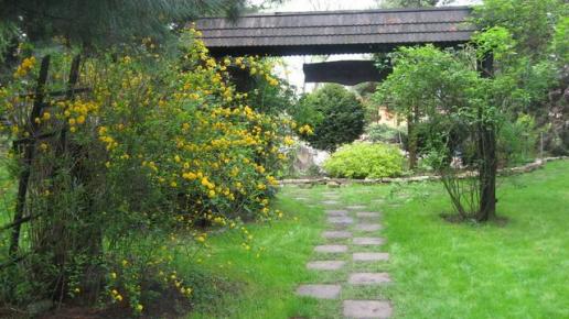 Parafialny ogród botaniczny przyciąga swoim pięknem, ciszą i spokojem, Danuta