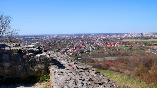 Panorama Tarnowa z zamku