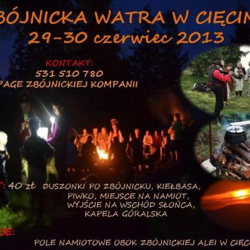 Zbójnicko Watra w Cięcinie - zdjęcie
