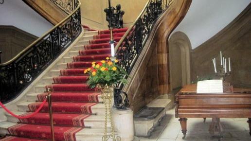 schody Pałacu Kawalera - obecnie hotel, Roman Świątkowski