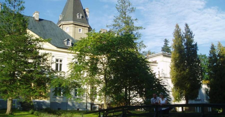 Pałac w Warcinie-Technikum Leśne - zdjęcie