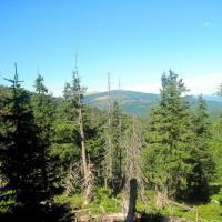 widok na przełęcz Karkonoską, Roman Świątkowski