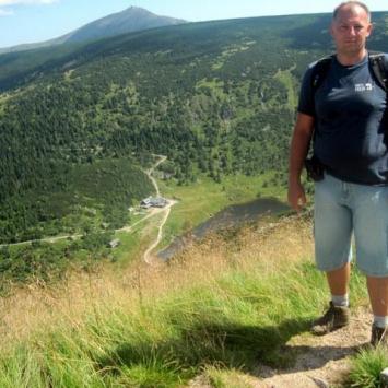 nad Kotłem Małego Stawu, Roman Świątkowski