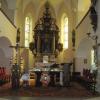 wnętrze kościoła w Starej Kamienicy- ołtarz, Danuta