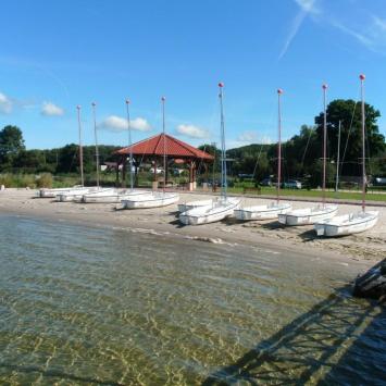Jezioro Żarnowieckie, mokunka