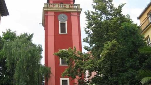 Cieplice Zdrój- XVIII-wieczna, czworoboczna dzwonnica, Danuta