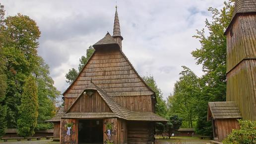 Szlak Architektury Drewnianej - kościół w Katowicach