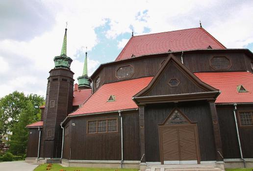 Szlak Architektury Drewnianej - Kościół Św. Jadwigi w Zabrzu
