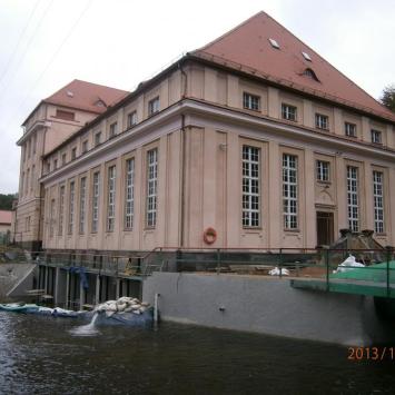 budynek elektrowni wodnej w Gałąźni Małej, Danusia