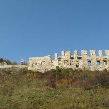 Rabsztyn - te bardzo malownicze ruiny, w urokliwym otoczeniu, Danuta