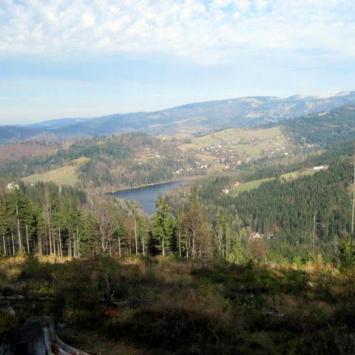 panorama na Beskid i Wisłę Czarne, Roman Świątkowski