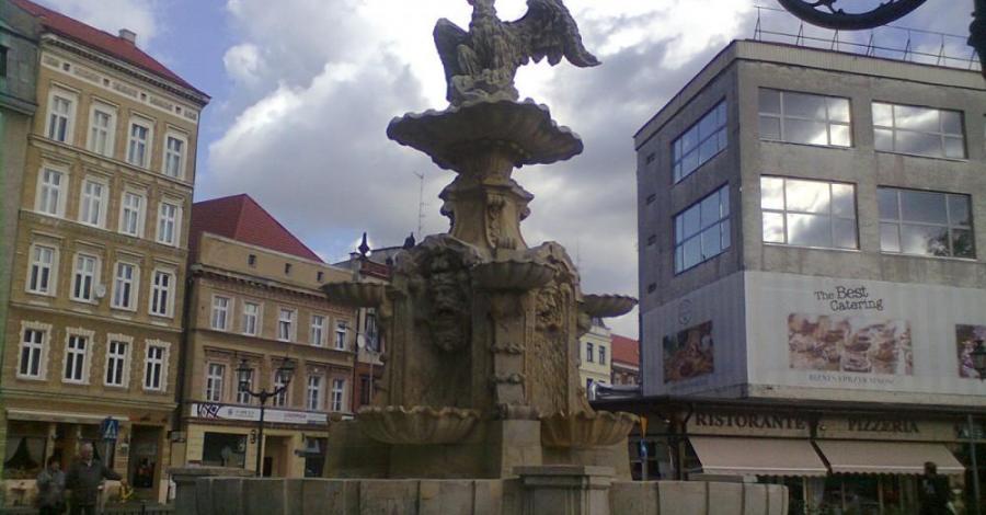 Fontanna Orła Białego w Szczecinie - zdjęcie