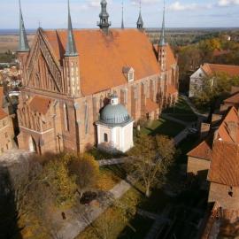 widok na archikatedrę z wieży Radziejowskiego, Danusia