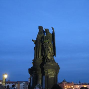 jedna z figur na Moście Karola, Danuta
