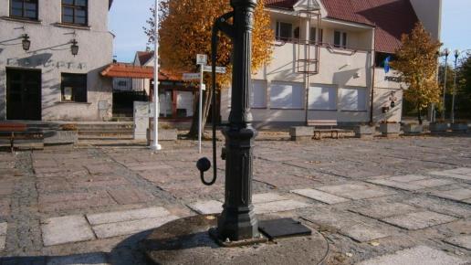 pompa na rynku we Fromborku, Danusia